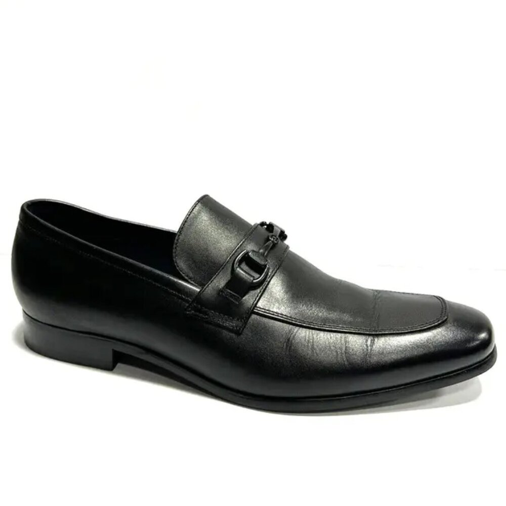 Blake McKay Men's Savine Slip On Black Shoes, Size 10.5 M